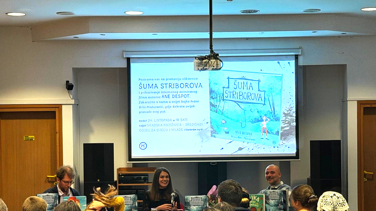 Promocija slikovnice ŠUMA STRIBOROVA Ane Despot